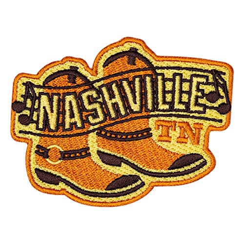 Vagabond Heart Nashville Tennessee Reise-Aufnäher – tolles Nashville-Souvenir von Vagabond Heart