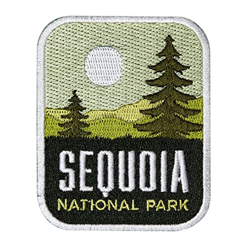 Vagabond Heart Sequoia National Park Bügelbild für Rucksackreisen Vagabond Heart Sequoia National Park Bügelbild für Rucksackreisen von Vagabond Heart