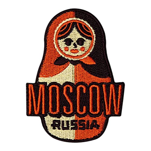 Vagabond Herz Moskau Patch / Russland Matroschka Puppe zum Aufbügeln auf Reisen / tolles Geschenk oder Souvenir für Rucksackreisende Vagabond Herz Moskau Patch / Russland Matroschka Puppe zum Aufbügeln auf Reisen / tolles Geschenk oder Souvenir für Rucksackreisende von Vagabond Heart