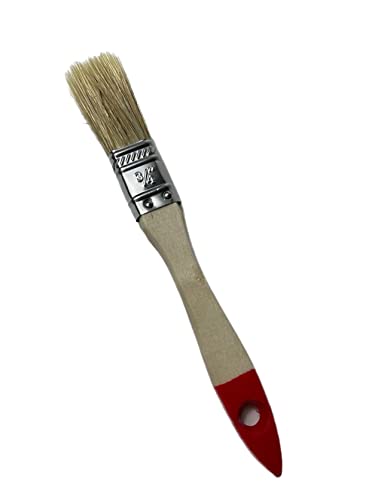 24x Lackierpinsel Lasuren 20mm Maler Pinsel Flachpinsel Chinaborste von Vago-Tools