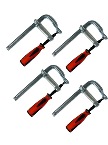 4x Ganzstahl-Schraubzwinge Tischzwinge 250x120mm Schraubzwinge Zwingen 4x Ganzstahl-Schraubzwinge Tischzwinge 250x120mm Schraubzwinge Zwingen von Vago-Tools