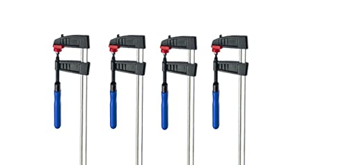 4x Schraubzwingen Klemmzwinge 500x120mm Tiefspann-Schraubzwinge Zwinge von Vago-Tools
