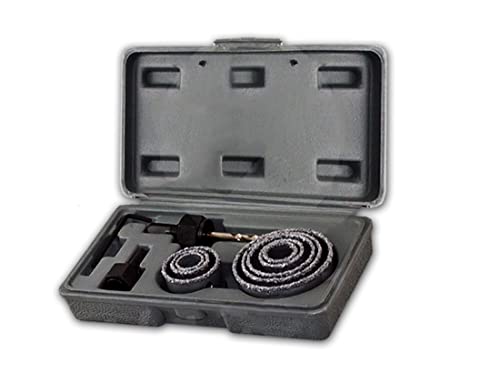 Fliesenkrone Lochsäge Kronenbohrer 11 tlg Set Fliesenbohrer 19-64mm Bohrer Fliesenkrone Lochsäge Kronenbohrer 11 tlg Set Fliesenbohrer 19-64mm Bohrer von Vago-Tools