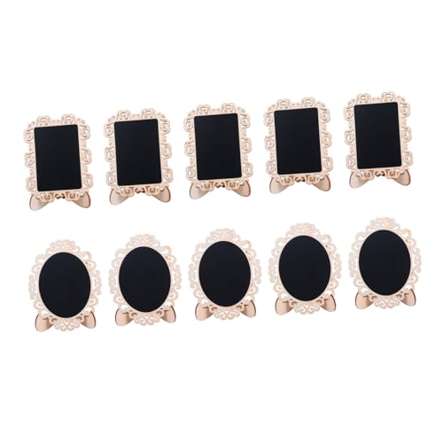10 Stück Kleine Holztafel Ornamente Kreidetafel Mini Kleintafel Staffelei Zeichentafel Memotafel DIY Tafel Retro Vintage Heimdekor Tafel Dekoration 10 Stück Kleine Holztafel Ornamente Kreidetafel Mini Kleintafel Staffelei Zeichentafel Memotafel DIY Tafel Retro Vintage Heimdekor Tafel Dekoration von Vaguelly