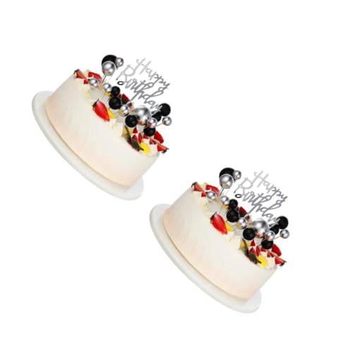 2 Sets Schwarz Gold Tortendekoration Goldendoodle Ornament Hochzeitsdeko Happy Birthday Topper Buchstaben Tortenspieße Bälle Kuchenbällchen Tortendekorationen Vaguelly 2 Sets Schwarz Gold Tortendekoration Goldendoodle Ornament Hochzeitsdeko Happy Birthday Topper Buchstaben Tortenspieße Bälle Kuchenbällchen Tortendekorationen Vaguelly von Vaguelly