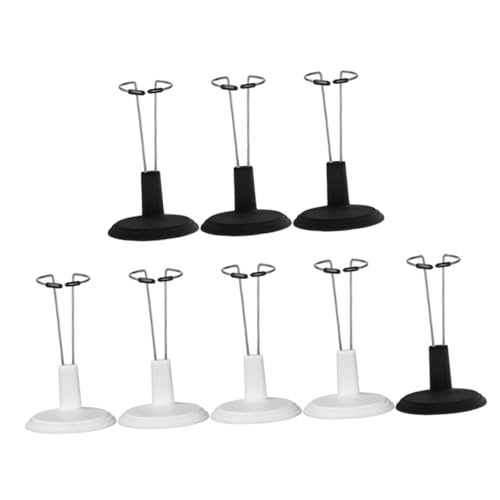 8 Stück Teiliges Puppenständer Schwarze Weiße Verstellbare Puppenhalterung für Sicheres Ausstellen Stabiler und Platzsparender Puppenhalter für Regale und Tische 8 Stück Teiliges Puppenständer Schwarze Weiße Verstellbare Puppenhalterung für Sicheres Ausstellen Stabiler und Platzsparender Puppenhalter für Regale und Tische von Vaguelly