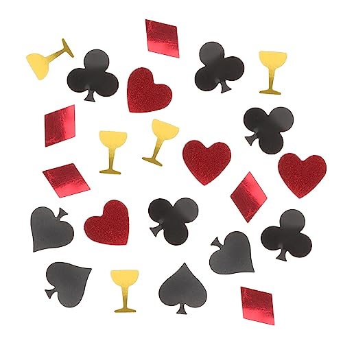 Vaguelly 1 Packung Kreatives Poker Thema Party Konfetti Deko Beutel Bunte Papierschnipsel für Feiern Tisch und für Unvergessliche Erlebnisse Vaguelly 1 Packung Kreatives Poker Thema Party Konfetti Deko Beutel Bunte Papierschnipsel für Feiern Tisch und für Unvergessliche Erlebnisse von Vaguelly