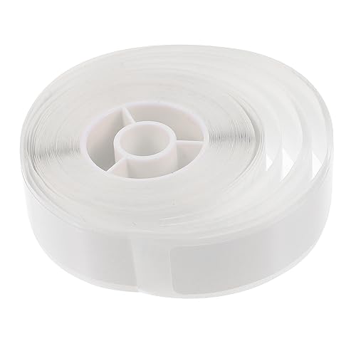 Vaguelly 1 Rolle Etikett büroartikel büromaterial organisation beschrifter sticker Rechtecke beschriften Aufkleberpapier selbst Namensschild Preisaufkleber Thermosynthetisches Papier Weiß von Vaguelly