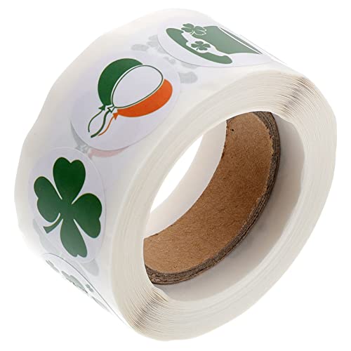 Vaguelly 1 Rolle St. Patricks Day geschenksticker Sticker DIY Aufkleber St Patrick's Day Aufkleber st. Patrick's Day Festival-Aufkleber DIY dekorativer Aufkleber Papier Vaguelly 1 Rolle St. Patricks Day geschenksticker Sticker DIY Aufkleber St Patrick's Day Aufkleber st. Patrick's Day Festival-Aufkleber DIY dekorativer Aufkleber Papier von Vaguelly