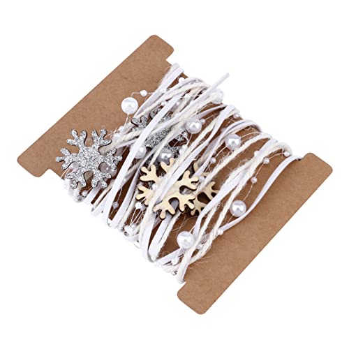 Vaguelly 1 Rolle Weihnachtliches Dekorationsband DIY Geschenkband für Bastelprojekte Romantisches Silber mit Sternen und Schneeflockenmotiven für Weihnachten Hochzeiten und Vaguelly 1 Rolle Weihnachtliches Dekorationsband DIY Geschenkband für Bastelprojekte Romantisches Silber mit Sternen und Schneeflockenmotiven für Weihnachten Hochzeiten und von Vaguelly