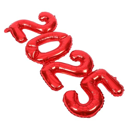 Vaguelly 1 Satz 2025 Ballon 2025 sortiert Zahlenballons 2025 Blau für groß luftballons Partydekoration Abschlussfeier Dekoration Neujahrsnornamente Silvester Party Gunst Aluminiumfolie rot Vaguelly 1 Satz 2025 Ballon 2025 sortiert Zahlenballons 2025 Blau für groß luftballons Partydekoration Abschlussfeier Dekoration Neujahrsnornamente Silvester Party Gunst Aluminiumfolie rot von Vaguelly