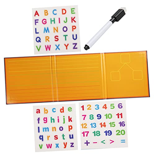 Vaguelly 1 Satz Alphabet Lernspielset für Puzzlebuch mit Abwischbarem Zeichenbrett Fördert Kreativität Hand Augen Koordination für Frühe Bildung Vaguelly 1 Satz Alphabet Lernspielset für Puzzlebuch mit Abwischbarem Zeichenbrett Fördert Kreativität Hand Augen Koordination für Frühe Bildung von Vaguelly