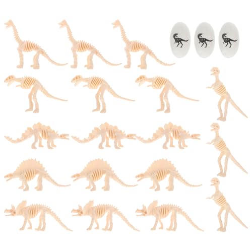 Vaguelly 1 Set Realistische Dinosaurier-skelette Dinosaurier-cupcake-topper Zum Backen Von Kuchendekorationen von Vaguelly