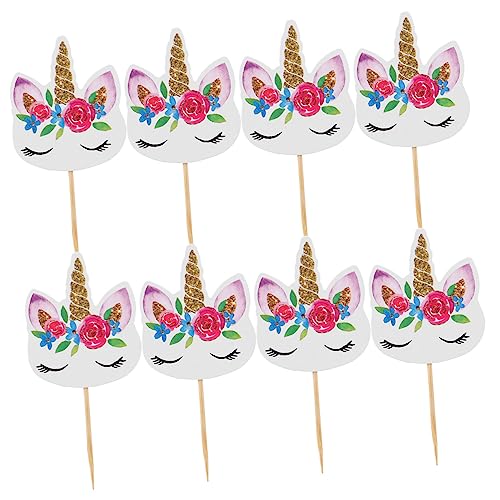 Vaguelly Cupcake Picks Kuchen Einfügen Kuchen Ornament Party Dessert 36 Stück Set Vaguelly Cupcake Picks Kuchen Einfügen Kuchen Ornament Party Dessert 36 Stück Set von Vaguelly