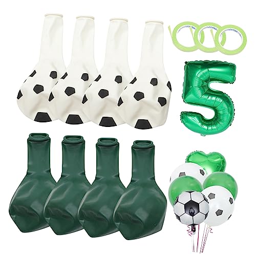 Vaguelly 1 Set Grüne Fußball Luftballons Fußball Thema Geburtstag Dekorationen Für Jungen Und Mädchen Party Vaguelly 1 Set Grüne Fußball Luftballons Fußball Thema Geburtstag Dekorationen Für Jungen Und Mädchen Party von Vaguelly
