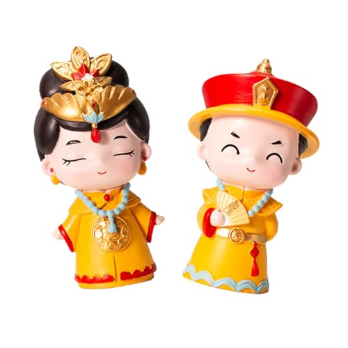 Vaguelly 1 Satz Harzornamente Im Palaststil Party Paar Königin Topper Bräutigam Mini Kuchen Handwerk Ornament Kuchen Figur Heimdekoration Kuchen Figur Ornament 2 Stück Vaguelly 1 Satz Harzornamente Im Palaststil Party Paar Königin Topper Bräutigam Mini Kuchen Handwerk Ornament Kuchen Figur Heimdekoration Kuchen Figur Ornament 2 Stück von Vaguelly