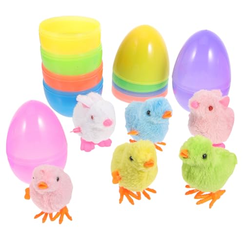 Vaguelly 1 Satz Kaninchen-Huhn-Gacha für kinderspielzeug ostergeschenk hasen toy Ei Osterspielzeug Hasen-Aufziehspielzeug Osterdeko Partyartikel für Plüsch Vaguelly 1 Satz Kaninchen-Huhn-Gacha für kinderspielzeug ostergeschenk hasen toy Ei Osterspielzeug Hasen-Aufziehspielzeug Osterdeko Partyartikel für Plüsch von Vaguelly