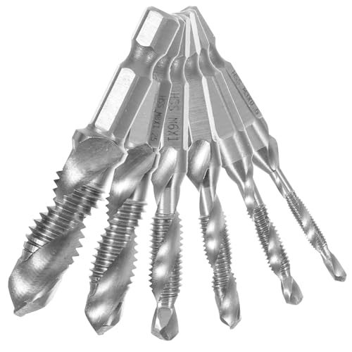 Vaguelly 1 Satz Klopfset Seitenschneider Holzbearbeitung Bohrer Für Holz Gezahnter Nutfräser Ersatzbohrer Sägestück Zimmermannsbit 5-mm-bohrer Bohrer Für Glas 3mm Bohrer Stahl Silver Vaguelly 1 Satz Klopfset Seitenschneider Holzbearbeitung Bohrer Für Holz Gezahnter Nutfräser Ersatzbohrer Sägestück Zimmermannsbit 5-mm-bohrer Bohrer Für Glas 3mm Bohrer Stahl Silver von Vaguelly