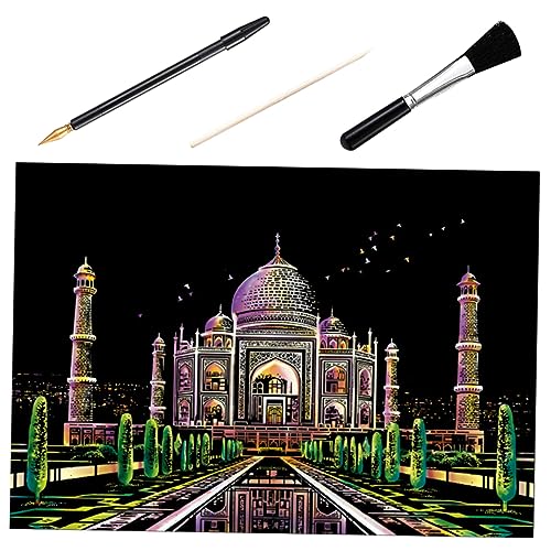 Vaguelly 1 Satz Kratzpapiere für kratzbilder schulmalfarben stift gold Kratzwerkzeug bastelkasten kinderdecken Notizen abkratzen Kratzmalerei Zeichenpapier kratzen Bambus Black Vaguelly 1 Satz Kratzpapiere für kratzbilder schulmalfarben stift gold Kratzwerkzeug bastelkasten kinderdecken Notizen abkratzen Kratzmalerei Zeichenpapier kratzen Bambus Black von Vaguelly