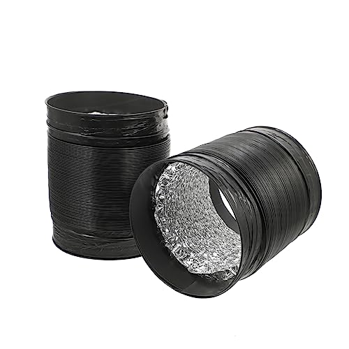 Vaguelly 1 Satz PVC Abluftschläuche für Dunstabzugshaube Aluminiumfolie Luftkanäle Flexibler und Langlebiger Luftkanal Installieren für Küche von Vaguelly