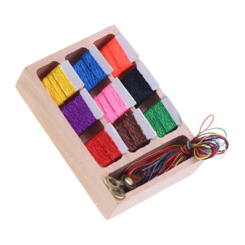 Vaguelly 1 Satz Puppenhaus Nähkästchen koreanische Puppen Dekorationszubehör für Puppenhäuser Nähzubehör für Puppen Nähwerkzeug Modell Mini-Hausdekoration Mini House Accessoires Holz Vaguelly 1 Satz Puppenhaus Nähkästchen koreanische Puppen Dekorationszubehör für Puppenhäuser Nähzubehör für Puppen Nähwerkzeug Modell Mini-Hausdekoration Mini House Accessoires Holz von Vaguelly