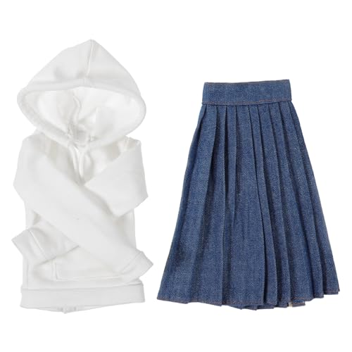 Vaguelly 60cm Baby Puppe Outfits Jungen & Mädchen Kleidung Pullover Kleid Faltenrock Puppe Spielzeug für Kleinkinder von Vaguelly