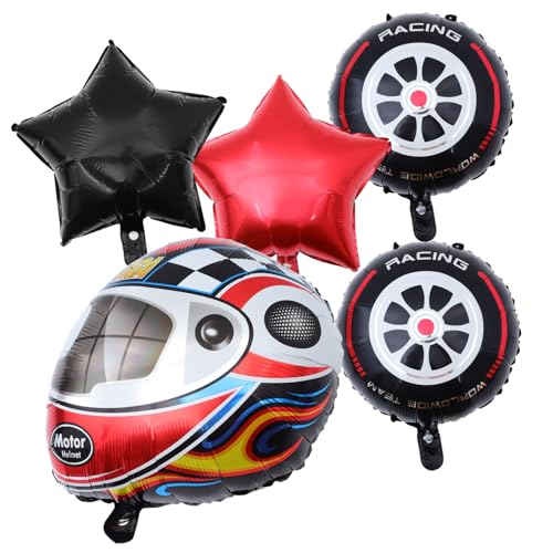 Vaguelly 1 Satz Rennhelm-Ballon ballons balloons luftballone luftbalons lauflernwagen Auto Party erste geburtstagsfeier versorgung alles zum geburtstag dekorationen Aluminiumfolie Vaguelly 1 Satz Rennhelm-Ballon ballons balloons luftballone luftbalons lauflernwagen Auto Party erste geburtstagsfeier versorgung alles zum geburtstag dekorationen Aluminiumfolie von Vaguelly