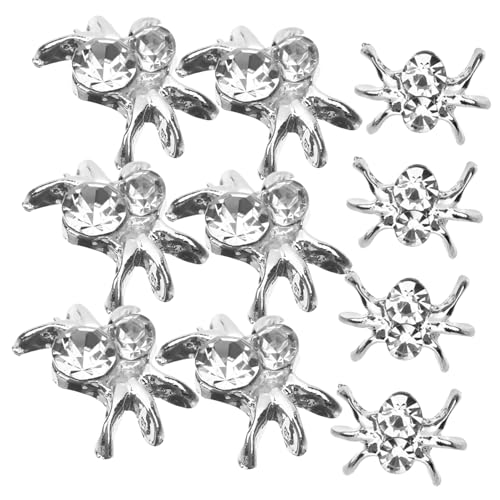 Vaguelly 1 Satz Teiliges Spider Nail Charms Aus Langlebiger Metalllegierung Nageldekoration Für Gothic Nail Art Silberne Nagelanhänger Für Diy Nageldesigns Und Festliche Anlässe 30 Stück Vaguelly 1 Satz Teiliges Spider Nail Charms Aus Langlebiger Metalllegierung Nageldekoration Für Gothic Nail Art Silberne Nagelanhänger Für Diy Nageldesigns Und Festliche Anlässe 30 Stück von Vaguelly
