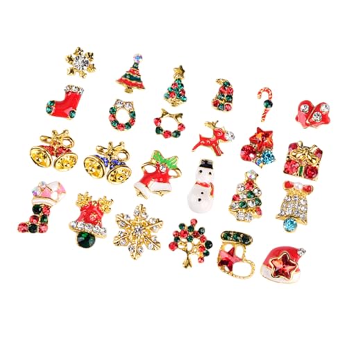 Vaguelly 1 Satz Teiliges Weihnachts Nail Art Charms Aus Langlebiger Legierung Diy Nageldekor Für Natürliche Und Künstliche Nägel Einfach Anzuwenden Festliche Schneeflocken Und 24 Stück Vaguelly 1 Satz Teiliges Weihnachts Nail Art Charms Aus Langlebiger Legierung Diy Nageldekor Für Natürliche Und Künstliche Nägel Einfach Anzuwenden Festliche Schneeflocken Und 24 Stück von Vaguelly