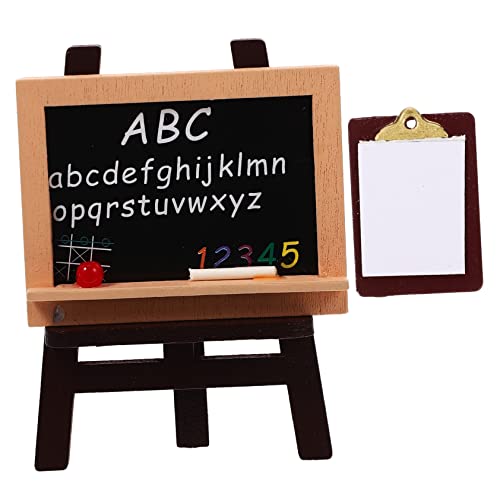 Vaguelly 1 Satz tragbares Board-Modell write board wohnaccessoires Kreatives Dekorationsset Hausdekoration puppenhauszubehör staffelei Hintergrund-Requisite Landschaftsstütze hölzern Vaguelly 1 Satz tragbares Board-Modell write board wohnaccessoires Kreatives Dekorationsset Hausdekoration puppenhauszubehör staffelei Hintergrund-Requisite Landschaftsstütze hölzern von Vaguelly
