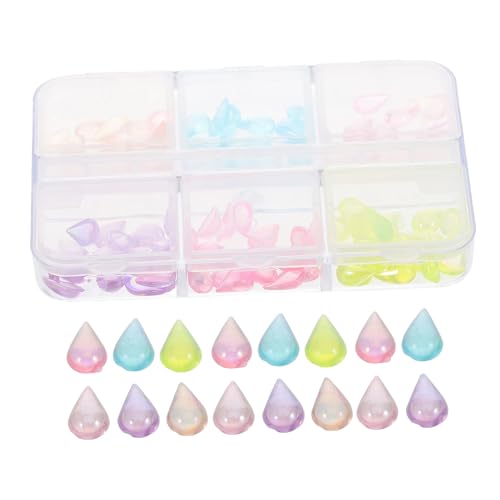 Vaguelly 1 Schachtel Bunte Resin Nagelsteine Teardrop Design Charmante Nail Rhinestones für DIY Nagelkunst Tragbare Nagelverzierung Schmuck für Nägel und Accessoires Vaguelly 1 Schachtel Bunte Resin Nagelsteine Teardrop Design Charmante Nail Rhinestones für DIY Nagelkunst Tragbare Nagelverzierung Schmuck für Nägel und Accessoires von Vaguelly