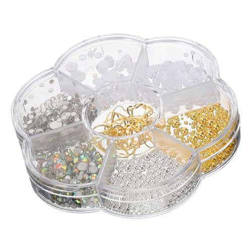 Vaguelly 1 Schachtel Fächer Nagelkunst Charms Nail Gems für Nägel Schnelle Anwendung Stilvolle Maniküre Schmuck Geeignet für Profis und Anfänger Verspielte Nageldekoration Vaguelly 1 Schachtel Fächer Nagelkunst Charms Nail Gems für Nägel Schnelle Anwendung Stilvolle Maniküre Schmuck Geeignet für Profis und Anfänger Verspielte Nageldekoration von Vaguelly