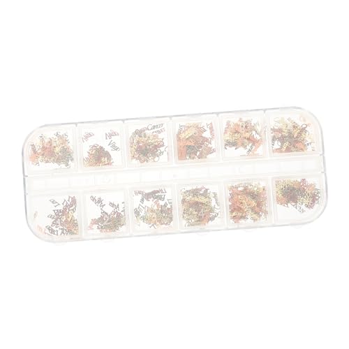 Vaguelly 1 Schachtel Tierkreis-alphabet-ornamente Nagel Charms Nail Art Diy Schmuck Nagelkunstaufkleber Für Weihnachten Kette Karikatur Polieren Sternzeichen Nagelsticker Brief Kupferplatte Vaguelly 1 Schachtel Tierkreis-alphabet-ornamente Nagel Charms Nail Art Diy Schmuck Nagelkunstaufkleber Für Weihnachten Kette Karikatur Polieren Sternzeichen Nagelsticker Brief Kupferplatte von Vaguelly