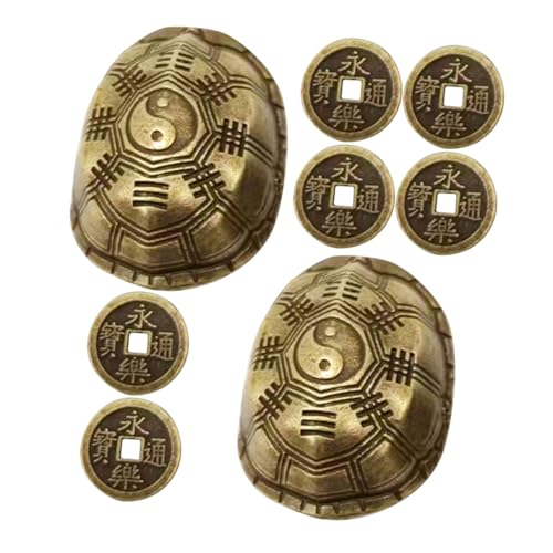 Vaguelly 1 Set Dekorative Messingschildkröte -Figuren Für Tischdekoration Vintage Metall -Ornamente Für - Und Raumschildkrötenschalenmodelle Vaguelly 1 Set Dekorative Messingschildkröte -Figuren Für Tischdekoration Vintage Metall -Ornamente Für - Und Raumschildkrötenschalenmodelle von Vaguelly
