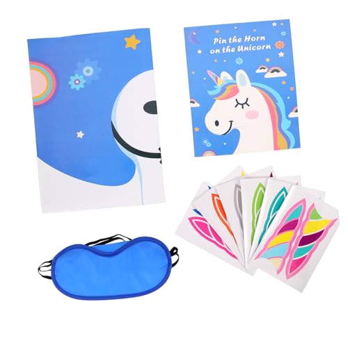 Vaguelly 1 Set Kinder Party Spiel Spaß Pin Horn Auf Spielzeug Einzigartige Party Favors Party Supplies von Vaguelly
