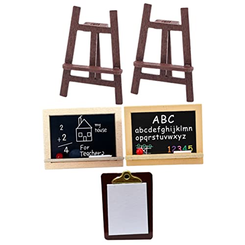 Vaguelly 1 Set Kreidetafel Für Staffelei Stehen Miniaturen Partyartikel Für Staffeleien Zum Ausstellen Bausatz Figuren Winzig Mini-vers Modell Puppenhäuser Deko Holz Vaguelly 1 Set Kreidetafel Für Staffelei Stehen Miniaturen Partyartikel Für Staffeleien Zum Ausstellen Bausatz Figuren Winzig Mini-vers Modell Puppenhäuser Deko Holz von Vaguelly