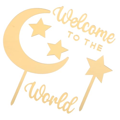 Vaguelly Acryl Stern Mond Kuchen Topper Geschlecht Offenbaren Dessert Liefert Einzigartiges Design Vaguelly Acryl Stern Mond Kuchen Topper Geschlecht Offenbaren Dessert Liefert Einzigartiges Design von Vaguelly