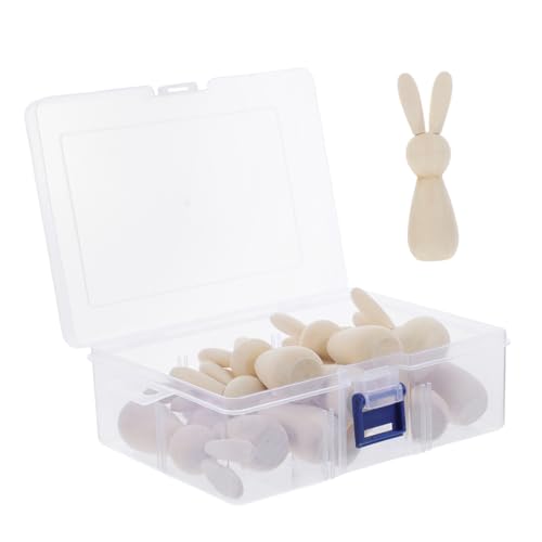 Vaguelly 1 Set Unfertiges Holz Hasenspielzeug Für Dekorationen Holzfiguren Holzhasen DIY -Projekt Ostern Gebrauch Kinder Holzspielzeug Bauernhaus Spielzeug Vaguelly 1 Set Unfertiges Holz Hasenspielzeug Für Dekorationen Holzfiguren Holzhasen DIY -Projekt Ostern Gebrauch Kinder Holzspielzeug Bauernhaus Spielzeug von Vaguelly