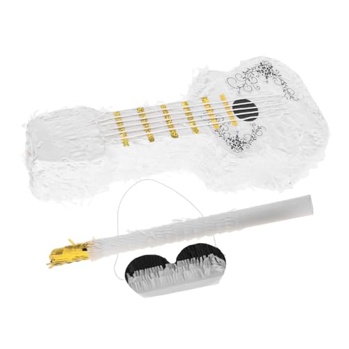 Vaguelly 1 Set Violine Pinata Lustige Pinata in Gitarrenform Mit Und Stock Zum Aufhängen Von Süßigkeitenbehältern, Lustiges Partyspiel Für Fiesta-themen, Jubiläumsfeier, Vaguelly 1 Set Violine Pinata Lustige Pinata in Gitarrenform Mit Und Stock Zum Aufhängen Von Süßigkeitenbehältern, Lustiges Partyspiel Für Fiesta-themen, Jubiläumsfeier, von Vaguelly