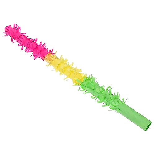 Vaguelly 1 Stück Piñata-Sticks für Geburtstagsfeier Stöcke grüner Pinata-Stab Geburtstagsdekorationen Party-Stick Pinata-Stick Spielzubehör zum Geburtstag Papier Bunt von Vaguelly