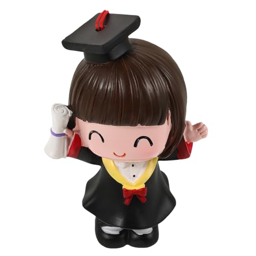 Vaguelly 1 Stück Puppen Cake Topper Lustige Tortendekoration für Abschlussfeiern Geeignet für Kuchen Desserttische für Absolventen Vaguelly 1 Stück Puppen Cake Topper Lustige Tortendekoration für Abschlussfeiern Geeignet für Kuchen Desserttische für Absolventen von Vaguelly