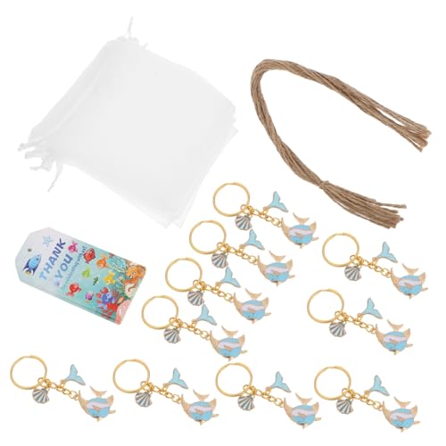 Vaguelly 10 Sets Anhänger Für Tasche &Amp; Geburtstags Meerjungfrau Halter Schlüsselanhänger Mit Füllmaterial – Muschel Dankesring Muscheln Seilanhänger Strand Preisanhänger Vaguelly 10 Sets Anhänger Für Tasche &Amp; Geburtstags Meerjungfrau Halter Schlüsselanhänger Mit Füllmaterial – Muschel Dankesring Muscheln Seilanhänger Strand Preisanhänger von Vaguelly