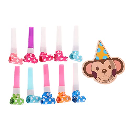 Vaguelly 10 Sets Pfeife Decor Schlag Horn Party Horn Party Lichter Musik Party Krachmacher Kunststoff Vaguelly 10 Sets Pfeife Decor Schlag Horn Party Horn Party Lichter Musik Party Krachmacher Kunststoff von Vaguelly