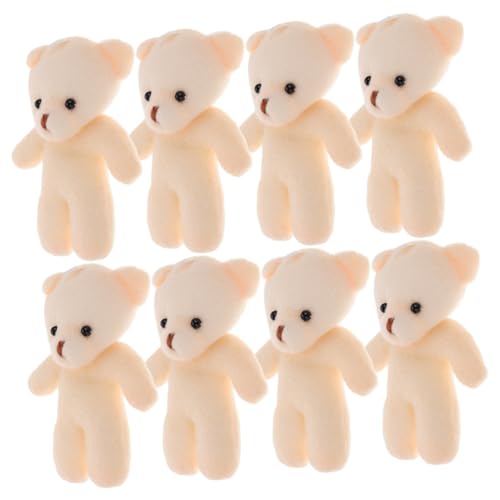 Vaguelly 10 Stück Bärenpuppen-broschen – Plüschbär-Ornament Kreative Bastelprojekte Für Alle Altersgruppen Vaguelly 10 Stück Bärenpuppen-broschen – Plüschbär-Ornament Kreative Bastelprojekte Für Alle Altersgruppen von Vaguelly