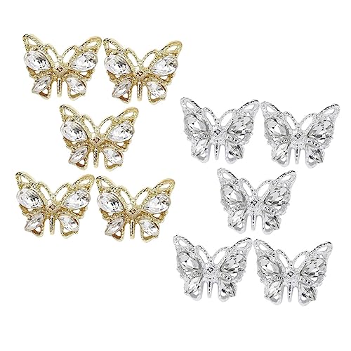 Vaguelly 10 Stück Bohrer Für Nagelschmuck Schmetterlingsanhänger Nageln Trendy Schmetterling Nagelcharme Nageldekorationen Für Nagelkunst Nagelanhänger Süß Nagelkunstzubehör Legierung Vaguelly 10 Stück Bohrer Für Nagelschmuck Schmetterlingsanhänger Nageln Trendy Schmetterling Nagelcharme Nageldekorationen Für Nagelkunst Nagelanhänger Süß Nagelkunstzubehör Legierung von Vaguelly