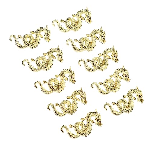 Vaguelly 10 Stück Drachen Nagelcharms Metall Schmuck für Maniküre Kreative Nagelkunst Dekorationen für DIY Nageldesign und Besondere Anlässe Vaguelly 10 Stück Drachen Nagelcharms Metall Schmuck für Maniküre Kreative Nagelkunst Dekorationen für DIY Nageldesign und Besondere Anlässe von Vaguelly