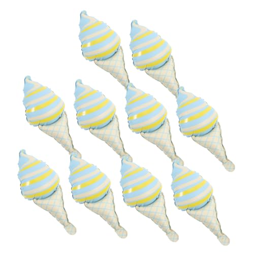 Vaguelly 10 Stück Eisballon Partyzubehör Stütze Karikatur groß Creme luftballons blaue ballons geburtstagsdekoration Folienballons Eisauto-Ballon aufblasbares Aluminiumfolie Blue Vaguelly 10 Stück Eisballon Partyzubehör Stütze Karikatur groß Creme luftballons blaue ballons geburtstagsdekoration Folienballons Eisauto-Ballon aufblasbares Aluminiumfolie Blue von Vaguelly