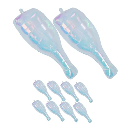 Vaguelly 10 Stück Flaschen-folienballons, Hochzeitsfeier-requisiten, Party-dekorationen, Foto-requisiten, Aluminiumfolie, Weinflaschen-luftballons Für Junggesellenabschiede von Vaguelly