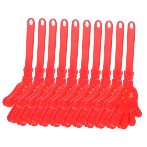 Vaguelly 10 Stück Hände Mit Nationalflagge Klatschen Led Klöppel Party Jubelnde Requisiten. Gastgeschenke Jubelstütze Geräuschmacher Krachmacher Klatschen Krachmacher-streich Rot Abs Vaguelly 10 Stück Hände Mit Nationalflagge Klatschen Led Klöppel Party Jubelnde Requisiten. Gastgeschenke Jubelstütze Geräuschmacher Krachmacher Klatschen Krachmacher-streich Rot Abs von Vaguelly
