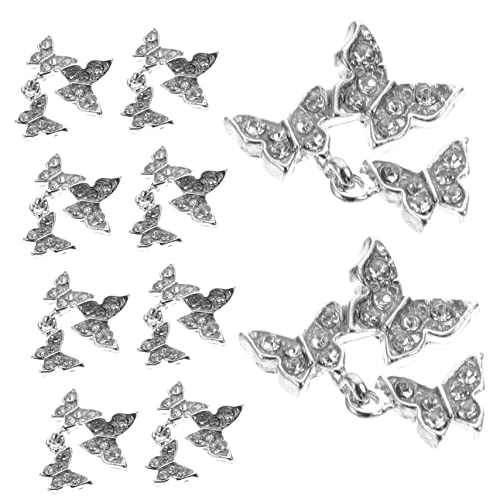 Vaguelly 10 Stück Nagelzubehör Schmetterlinge nageln Edelsteine nagel edelsteine bolzen Maniküre Dekoration schmetterlinge nageln juwelen Nageldekor nagel strass edelsteine Legierung Vaguelly 10 Stück Nagelzubehör Schmetterlinge nageln Edelsteine nagel edelsteine bolzen Maniküre Dekoration schmetterlinge nageln juwelen Nageldekor nagel strass edelsteine Legierung von Vaguelly